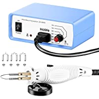 Kit de Pirograbador de Madera- Holife Estación Pirograbada- 40W-220 V con [4 Tornillos+ 3 Puntas de Pirograbada…